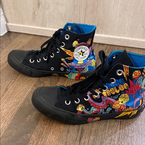 Converse All Star Chuck Taylor High-Top Graffiti Men’s Size 4 Women’s 6 Sneakers - Picture 4 of 11